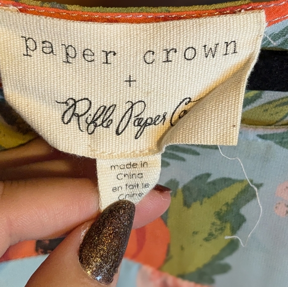 Paper Crown + Rifle Paper Co Poppy Dress - Picture 6 of 7